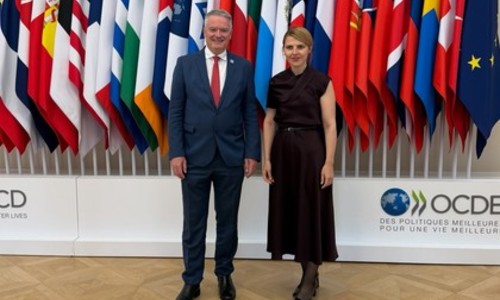 Minister Velislava Petrova Meets with OECD Secretary-General Mathias Cormann